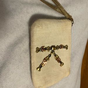 K purse , Anthropologie, wristlet